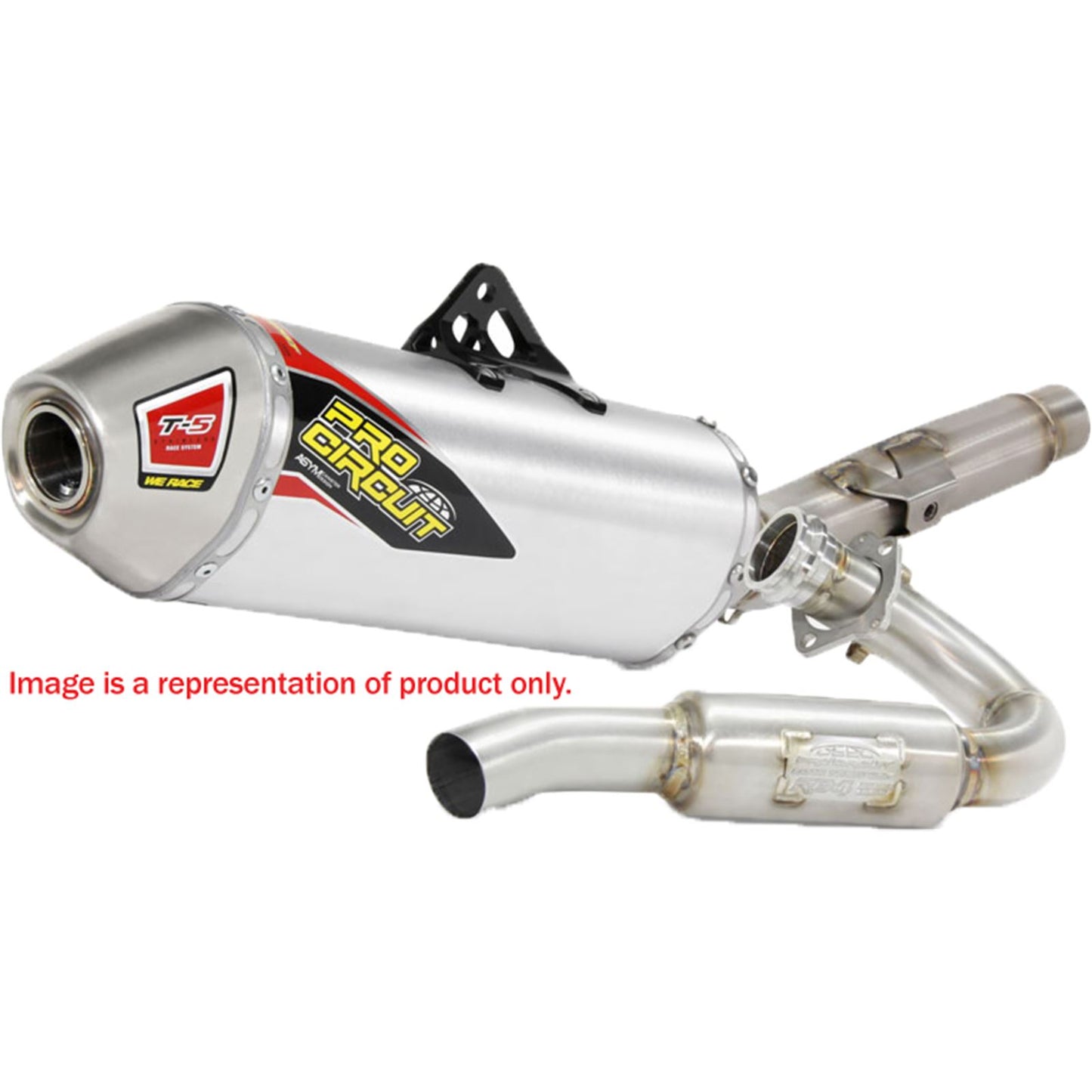 Pro Circuit T-6 JCR Exhaust System CRF450X '05-18 [MPN: 0111345GX]_299249