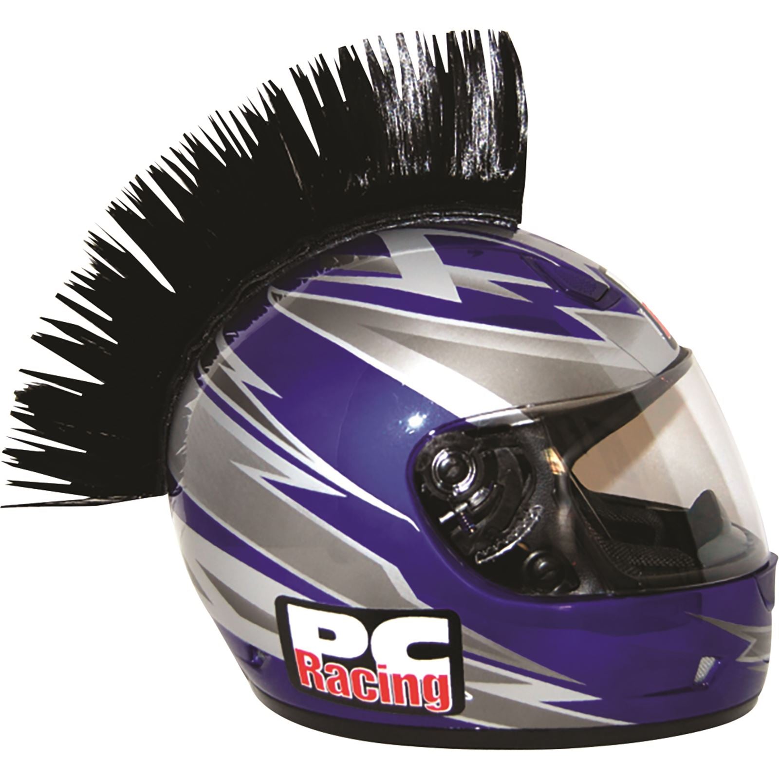 PCRacing Helmet Mohawk Black [MPN: PCHMBLACK]_299264
