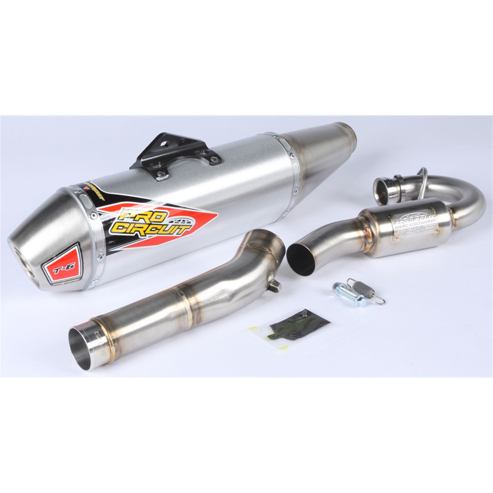 Pro Circuit T-6 Stainless Exhaust System KX250F '17-19 [MPN: 0121725G]_299306