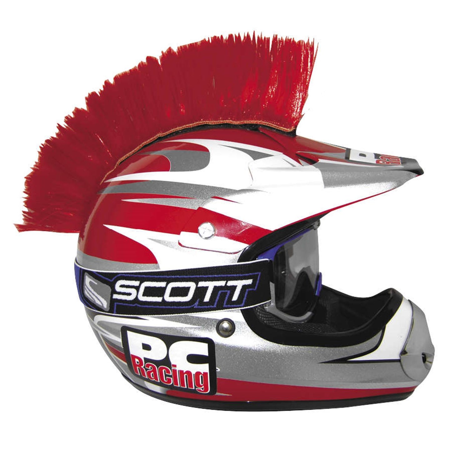 PCRacing Helmet Mohawk Red [MPN: PCHMRED]_299334