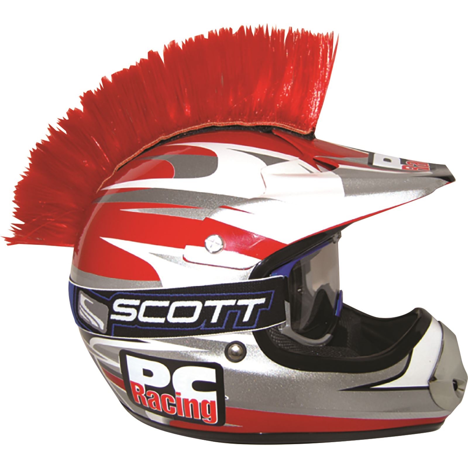 PCRacing Helmet Mohawk Red [MPN: PCHMRED]_299335