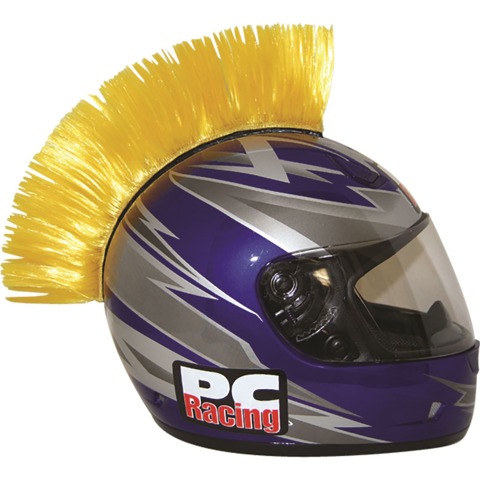 PCRacing Helmet Mohawk Yellow [MPN: PCHMYELLOW]_299359