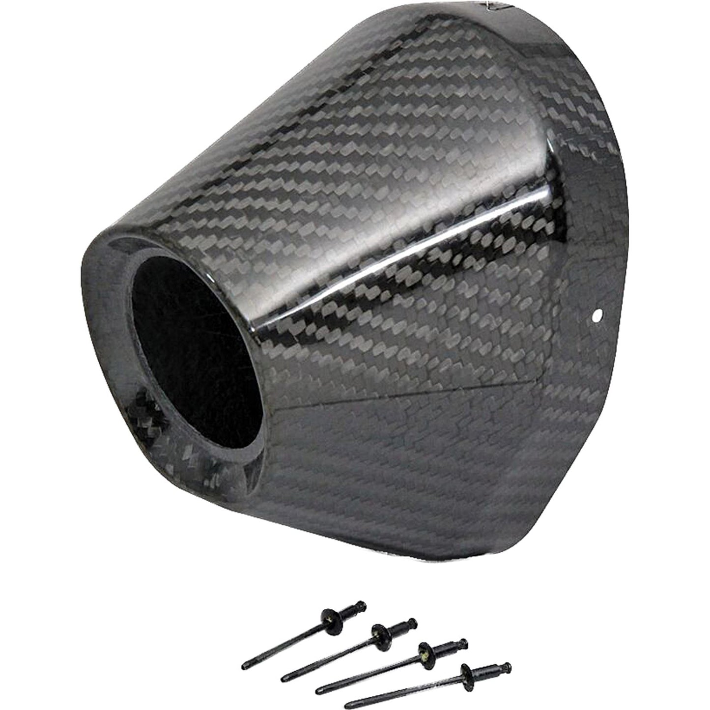 Pro Circuit Carbon End Cap 4.5" Hole 1-3/4 TI5/TI6 Cap/Rivets [MPN: PC4022-0001]_299488