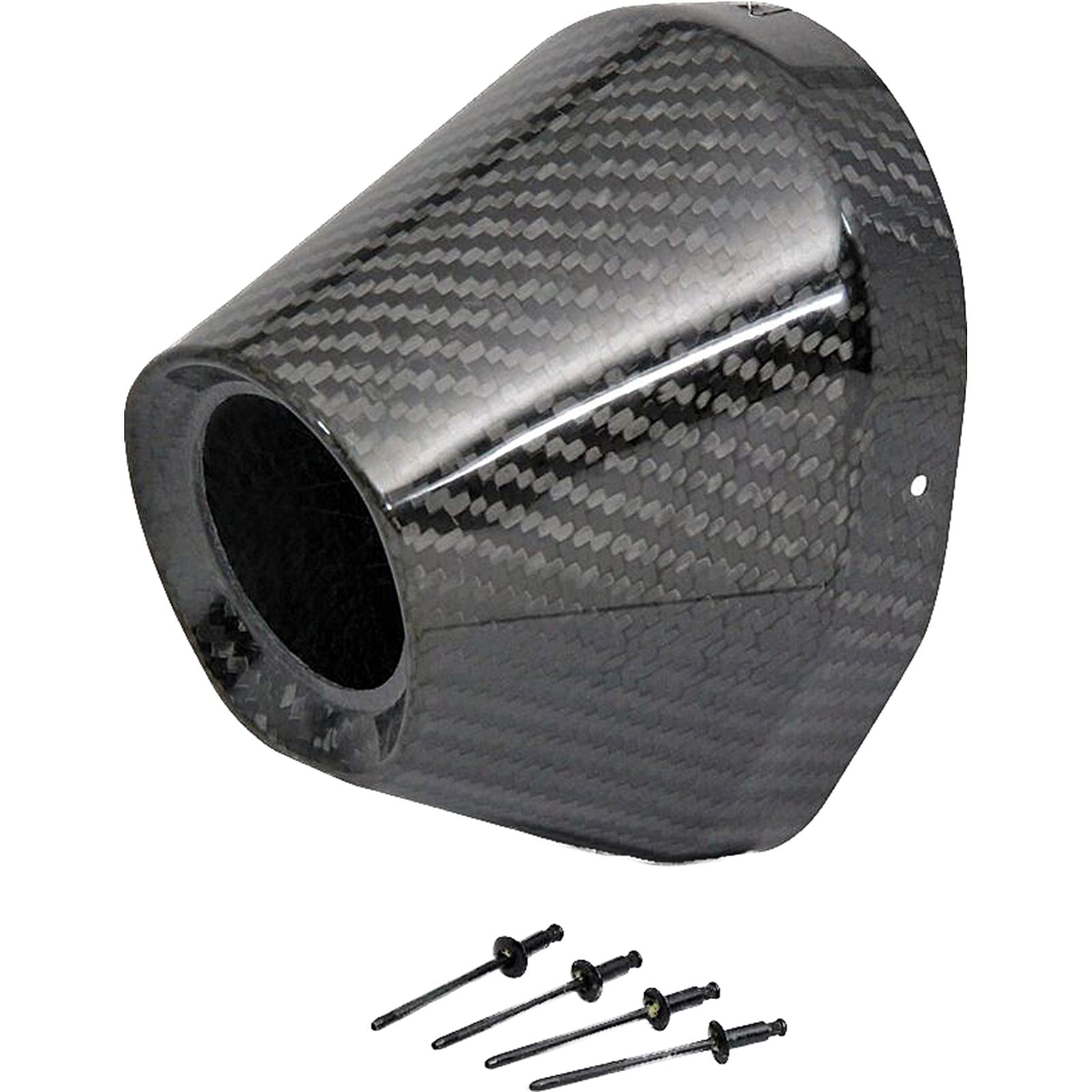 Pro Circuit Carbon End Cap 4.5" Hole 1-3/4 TI5/TI6 Cap/Rivets [MPN: PC4022-0001]_299488