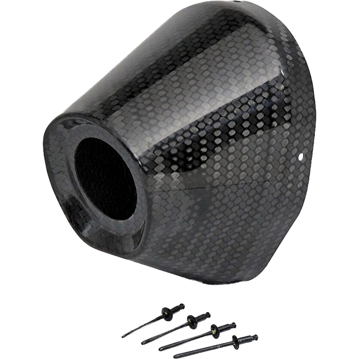 Pro Circuit Carbon End Cap 4.5" Hole 1-1/2 TI5/TI6 Cap/Rivets [MPN: PC4022-0003]_299490