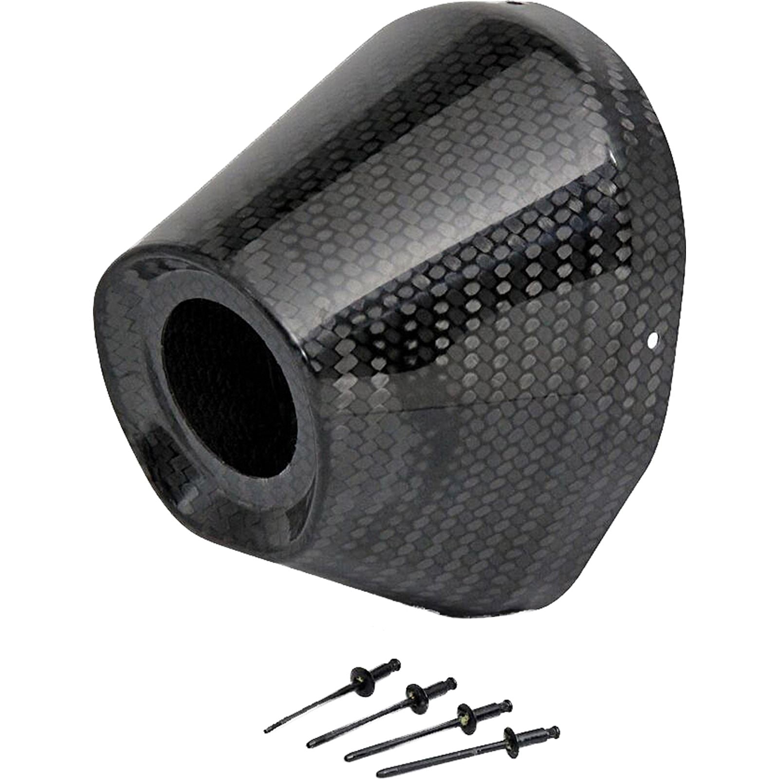 Pro Circuit Carbon End Cap 4.5" Hole 1-1/2 TI5/TI6 Cap/Rivets [MPN: PC4022-0003]_299490