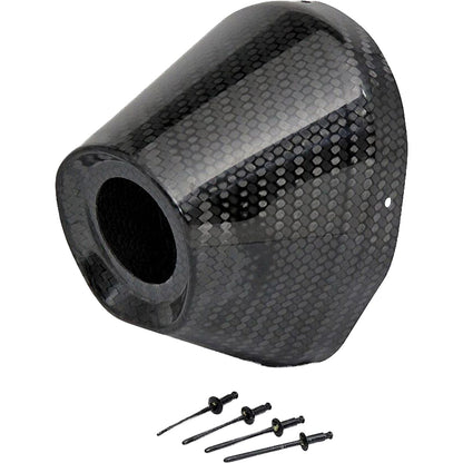 Pro Circuit Carbon End Cap 4.5" Hole 1-1/2 TI5/TI6 Cap/Rivets [MPN: PC4022-0003]_299490
