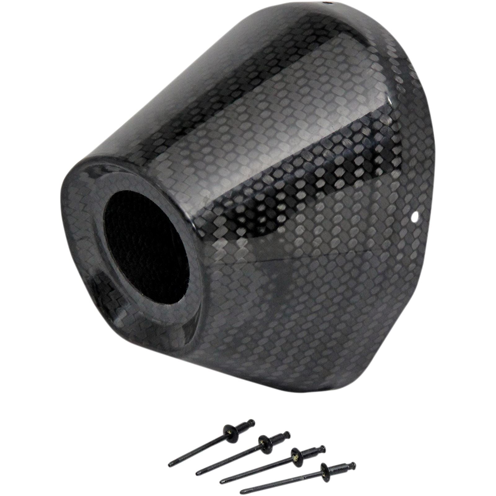 Pro Circuit Carbon End Cap 4.5" Hole 1-1/2 TI5/TI6 Cap/Rivets [MPN: PC4022-0003]_457654