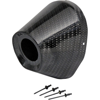 Pro Circuit Carbon End Cap 4.5" Hole 1-1/2 TI5/TI6 Cap/Rivets [MPN: PC4022-0003]_457654