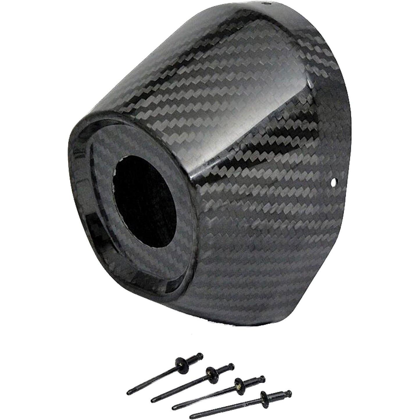 Pro Circuit Carbon End Cap 3.5" Hole 1-1/4 TI5/TI6 Cap/Rivets [MPN: PC4022-0004]_299491