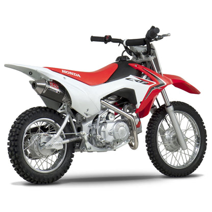 Yoshimura RS-2 Header/Canister/End Cap Exhaust System SS-CF-SS 221100B250_299512