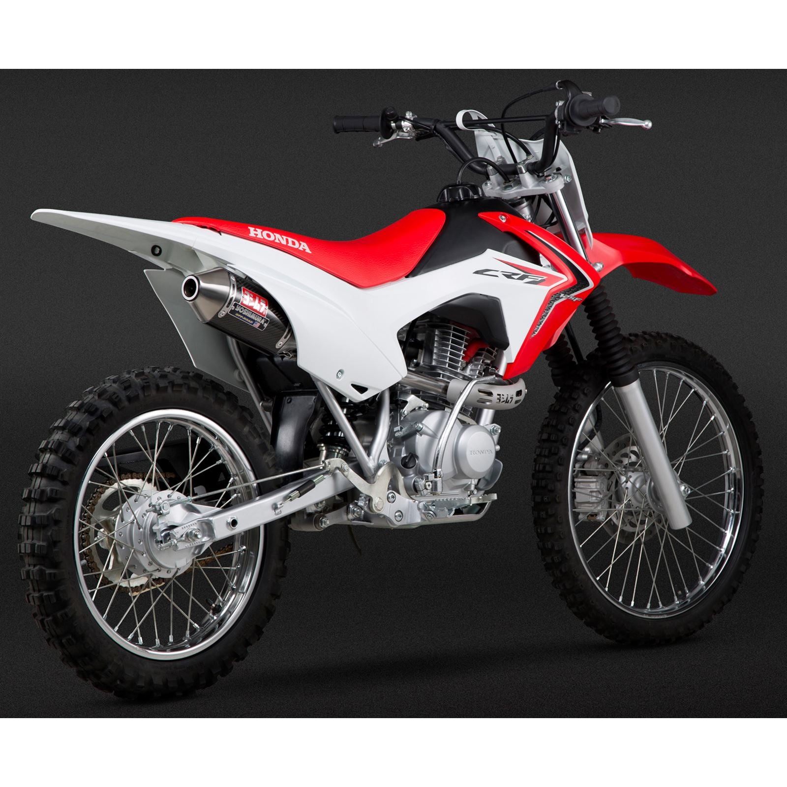 Yoshimura RS-2 Header/Canister/End Cap Exhaust System SS-CF-SS 221200B250_299517