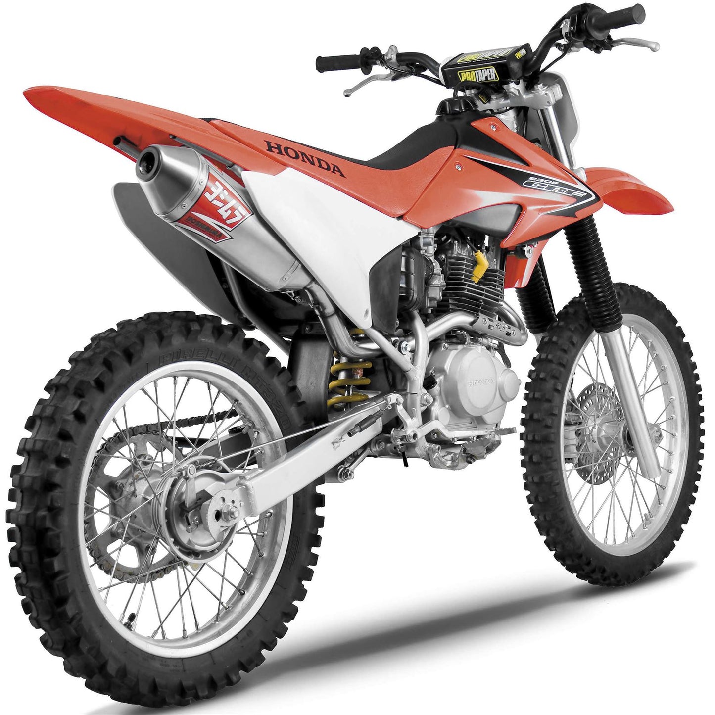 Yoshimura RS-2 Header/Canister/End Cap Exhaust System SS-AL-SS 222300C350_299523