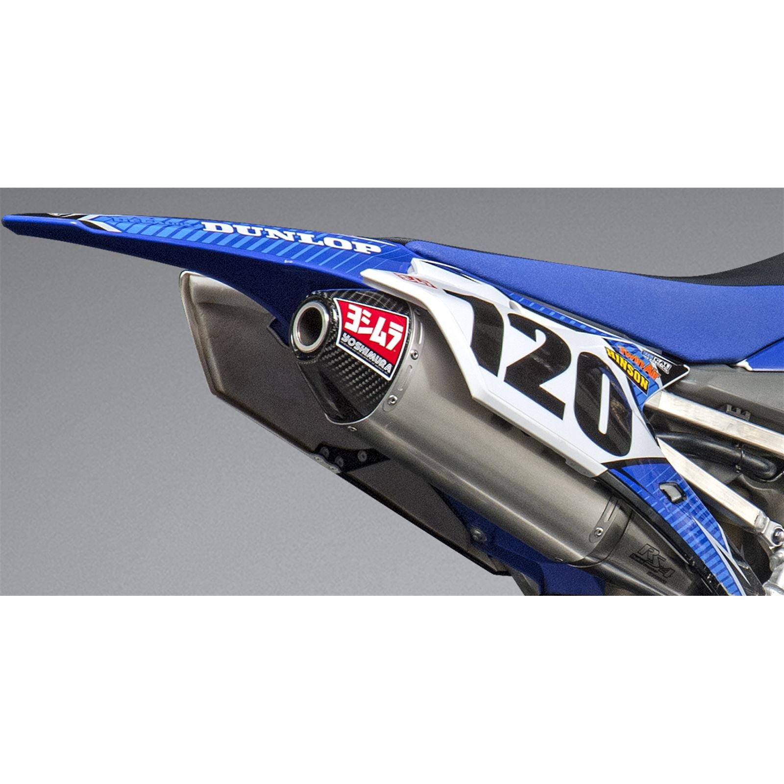 Yoshimura RS-4 Header/Canister/End Cap Exhaust System SS-AL-CF 234810D321_299733