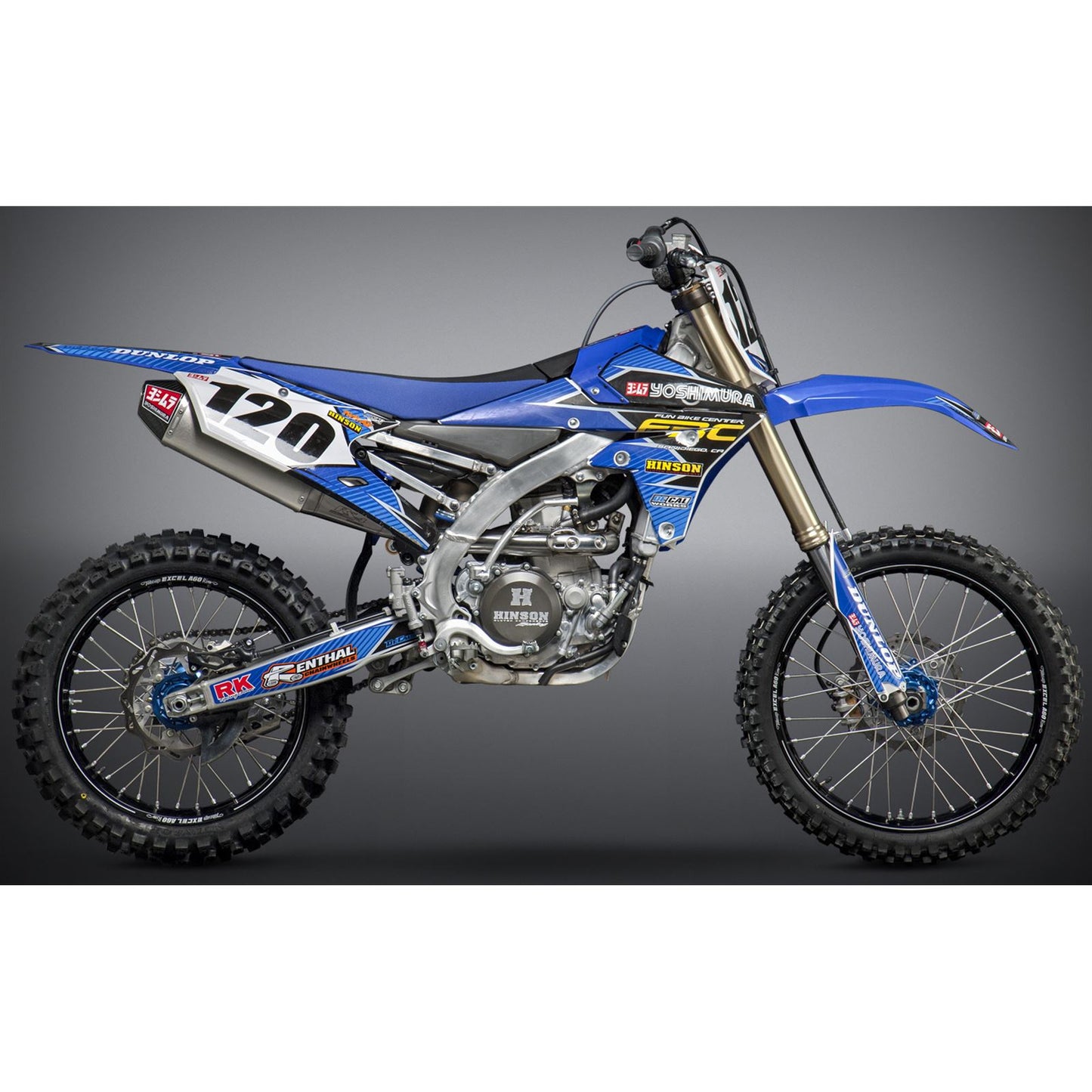 Yoshimura RS-4 Header/Canister/End Cap Exhaust System SS-AL-CF 234810D321_299734