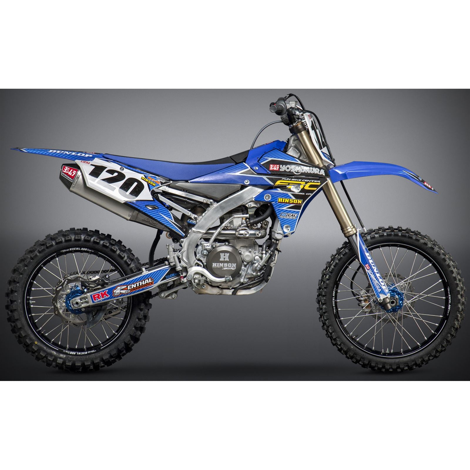 Yoshimura RS-4 Header/Canister/End Cap Exhaust System SS-AL-CF 234810D321_299734