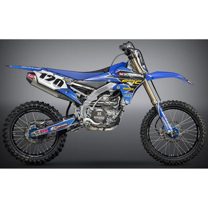 Yoshimura RS-4 Header/Canister/End Cap Exhaust System SS-AL-CF 234810D321_299734