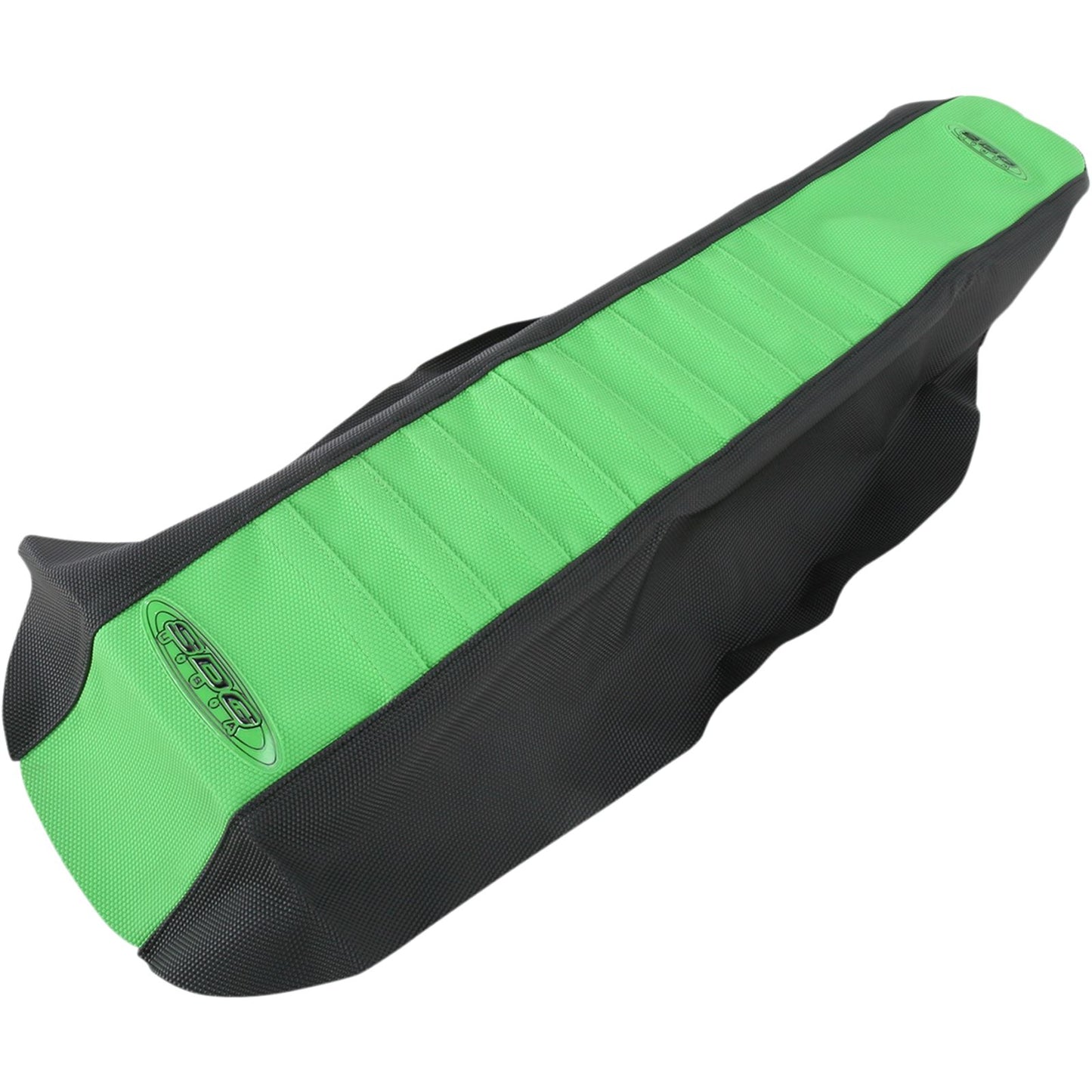 SDG Components Pleated Gripper Seat - Green Top/Black Sides CLOSEOUT [MPN: 96336GK]_980063