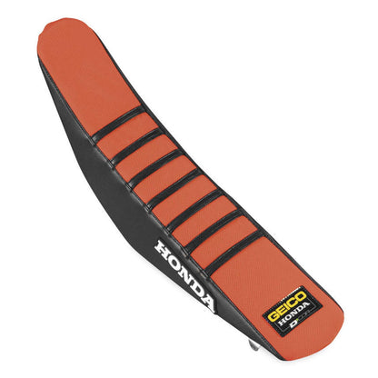 D'Cor Seat Cover GEICO Replica Black/Red with Ribs [MPN: 30-10-452]_300699