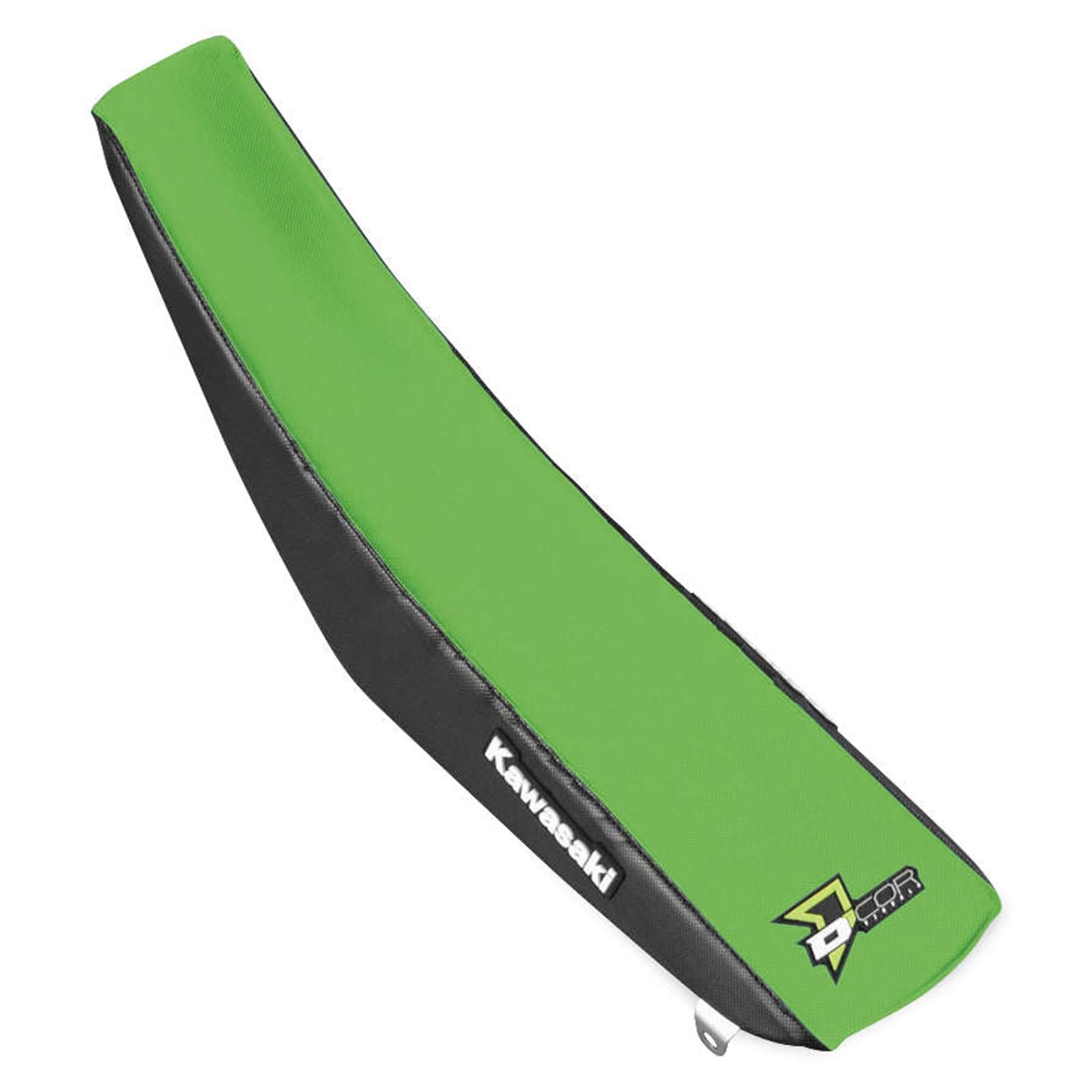 D'Cor Gripper Seat Cover Black/Green [MPN: 30-20-455]_300706