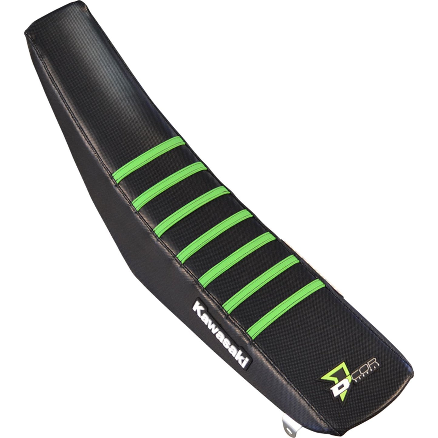 D'Cor Seat Cover Black/Green with Ribs [MPN: 30-20-454]_300714
