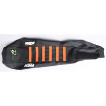 D'Cor Seat Cover Black/Orange with Ribs [MPN: 30-30-216]_300721