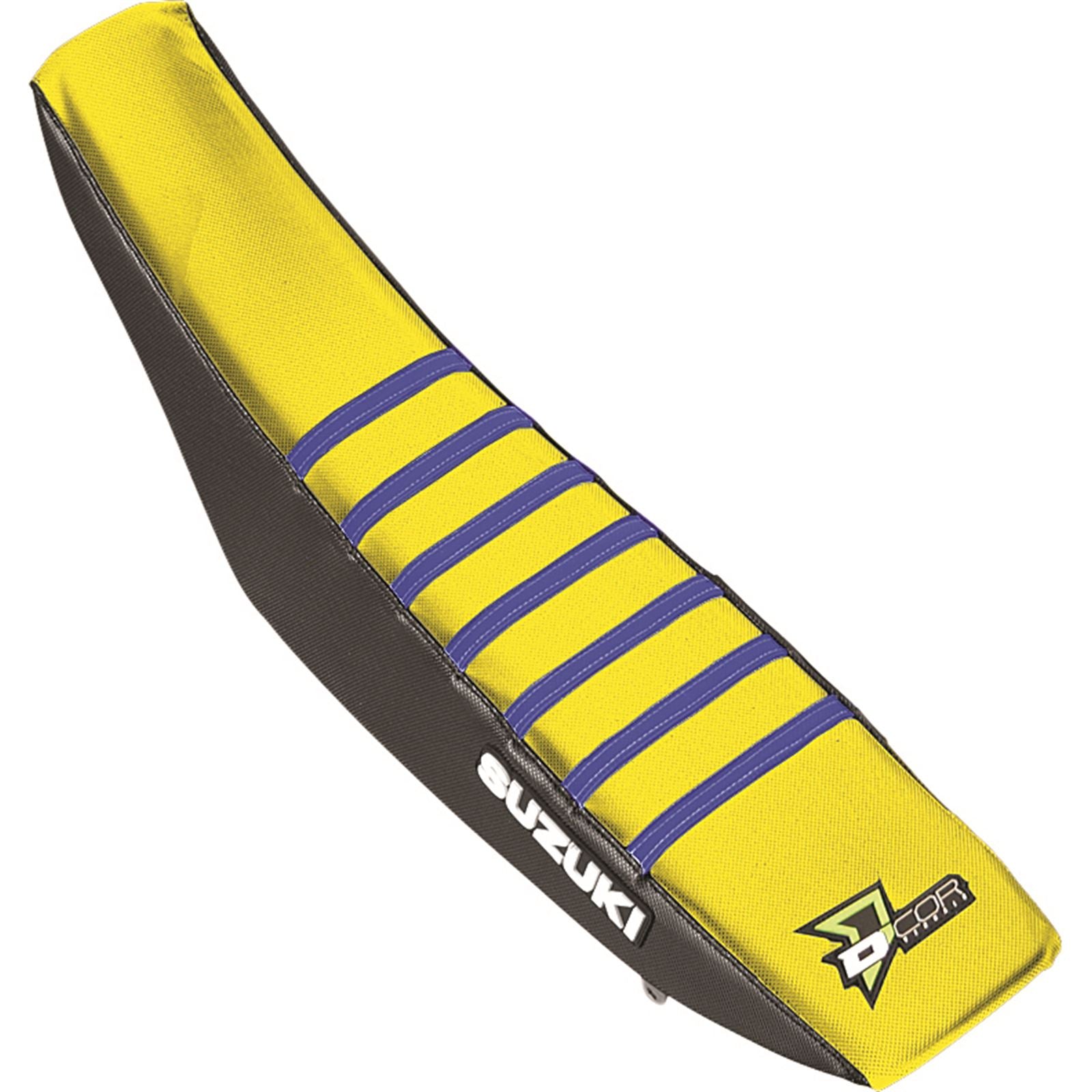 D'Cor Seat Cover Black/Yellow Blue [MPN: 30-40-454]_300730