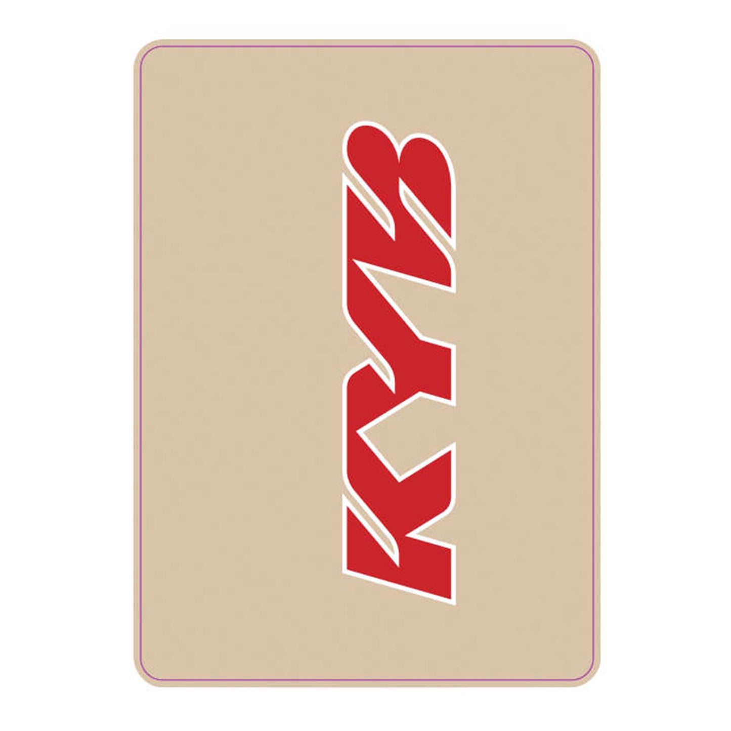 D'Cor Upper Fork Decal KYB Red [MPN: 40-80-123]_300871