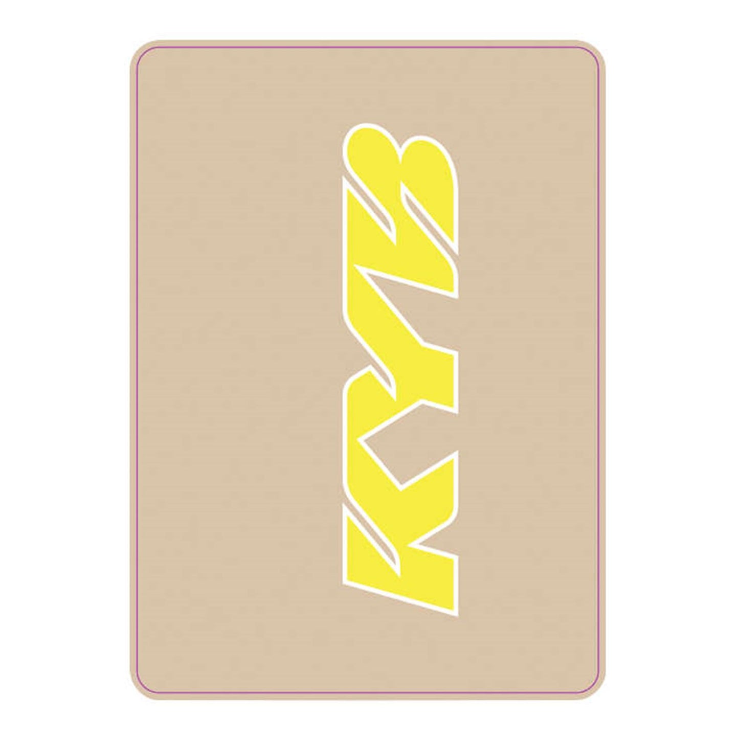 D'Cor Upper Fork Decal KYB Yellow [MPN: 40-80-133]_300873