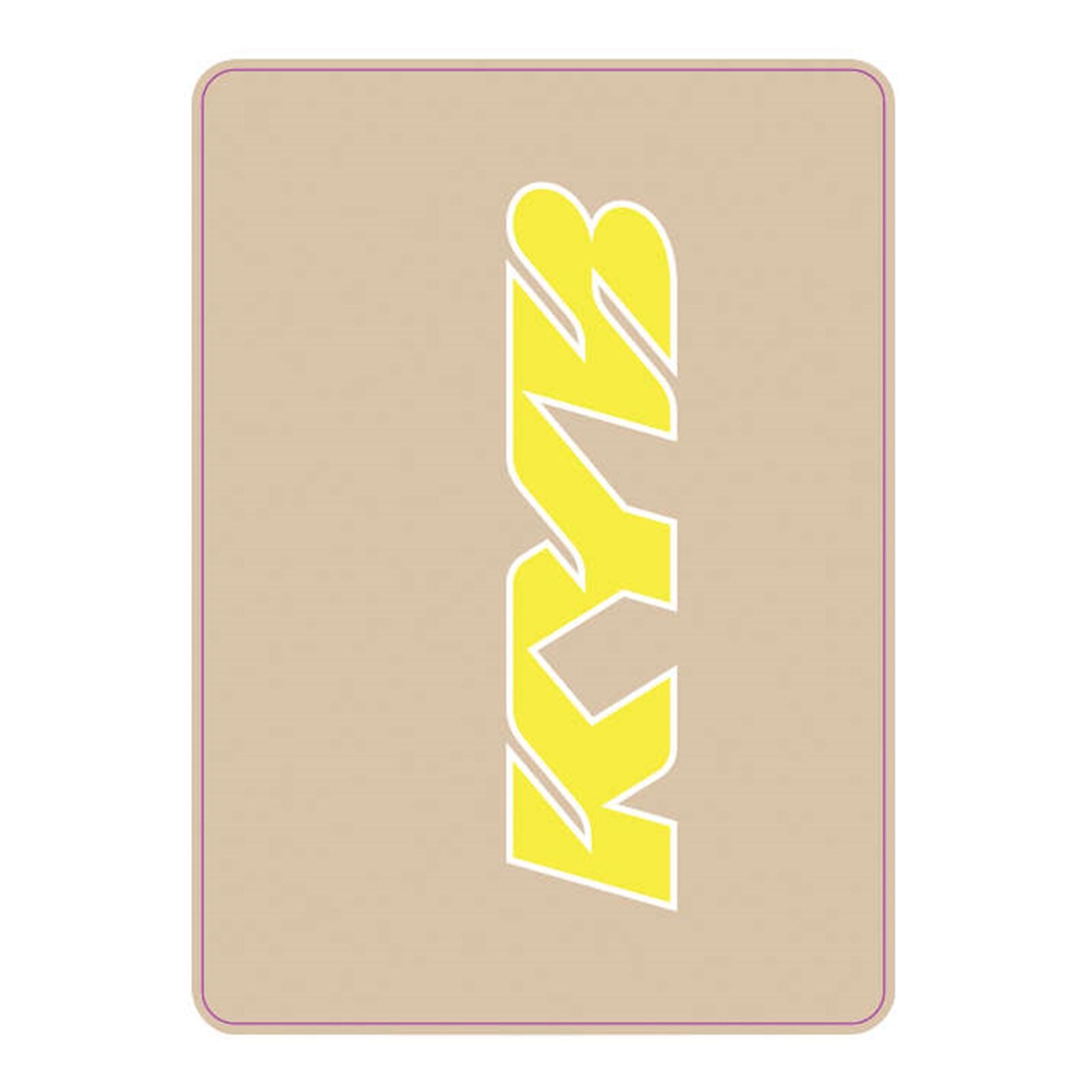D'Cor Upper Fork Decal KYB Yellow [MPN: 40-80-133]_300873