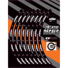 D'Cor Rim Decals 19" KTM Logo Rear [MPN: 40-80-203]_300888