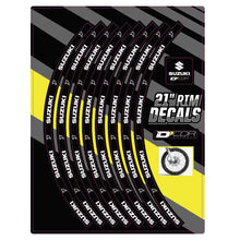 D'Cor Rim Decals 21" Suzuki Logo Front [MPN: 40-80-206]_300893
