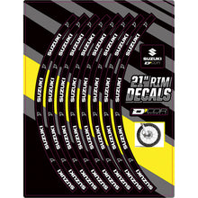 D'Cor Rim Decals 21" Suzuki Logo Front [MPN: 40-80-206]_300894