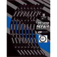 D'Cor Rim Decals 21" for Husqvarna Logo Front [MPN: 40-80-210]_300902