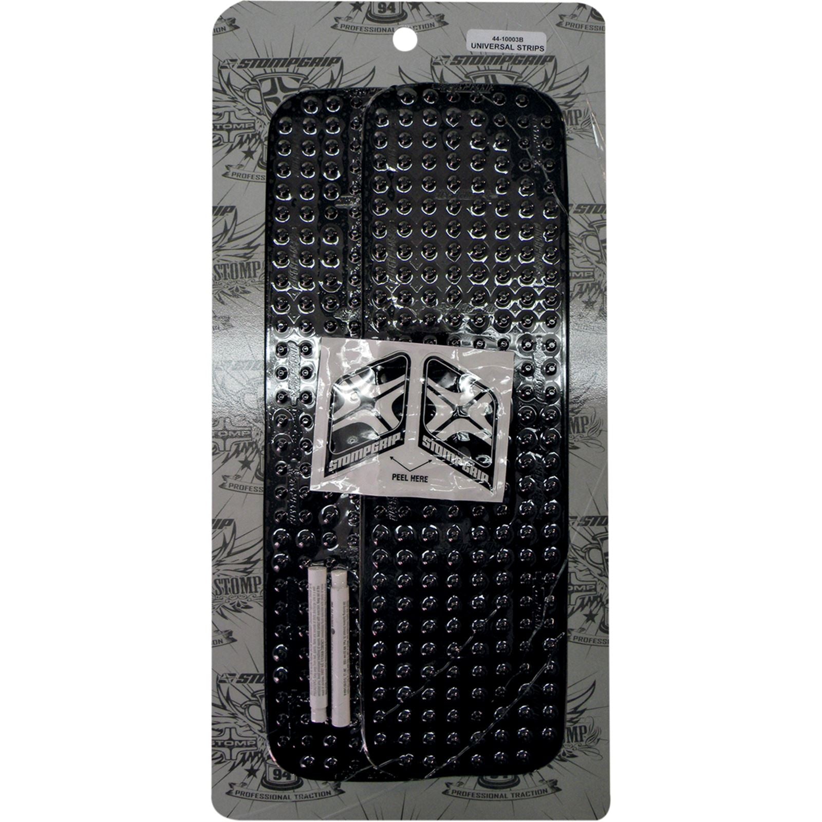 Stompgrip All-Purpose Kit - Volcano Strips - Black OPEN BOX [MPN: 33-10-0003B]_1851518