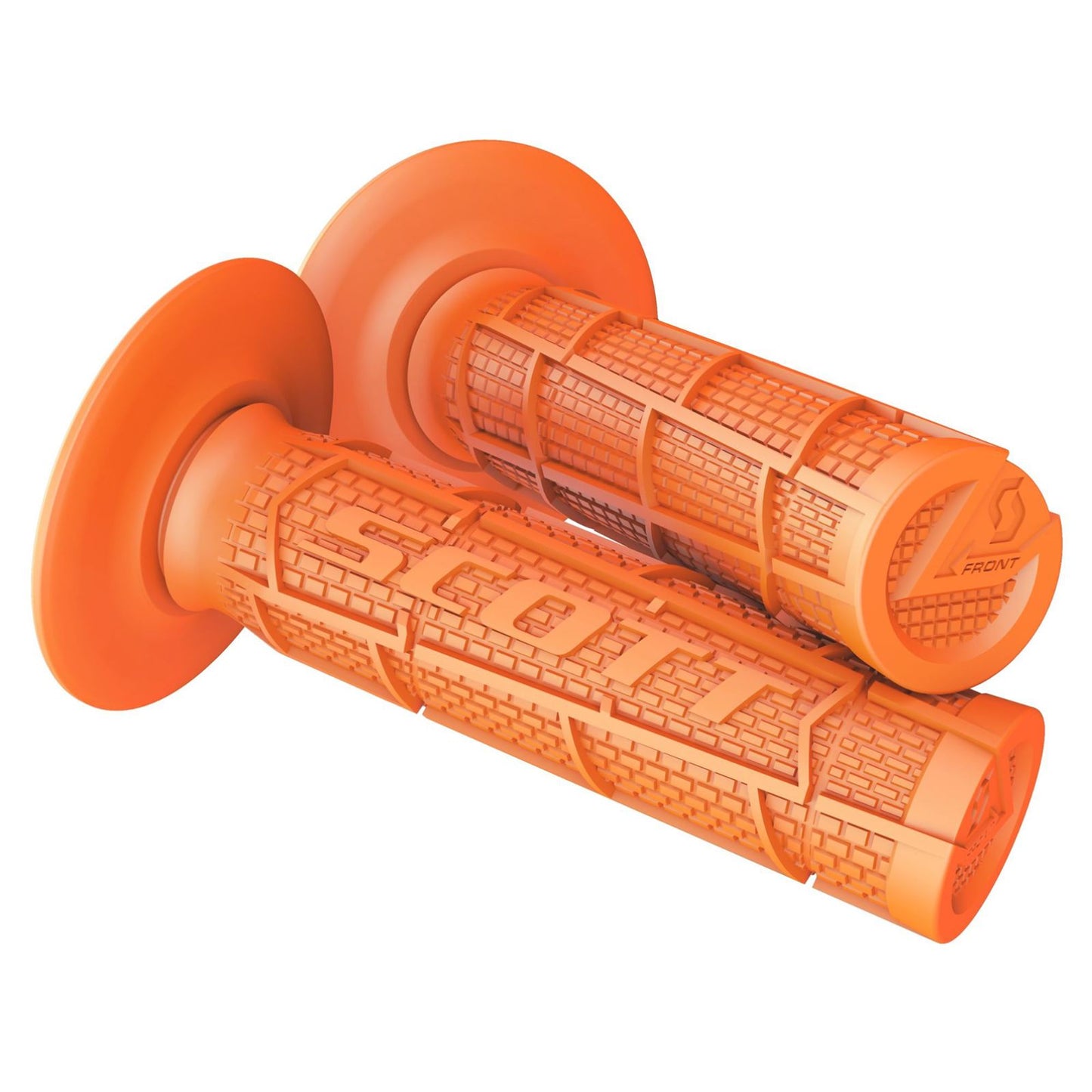 Scott Radial Full Waffle Grips Orange 7/8" 233925-0036_1142181