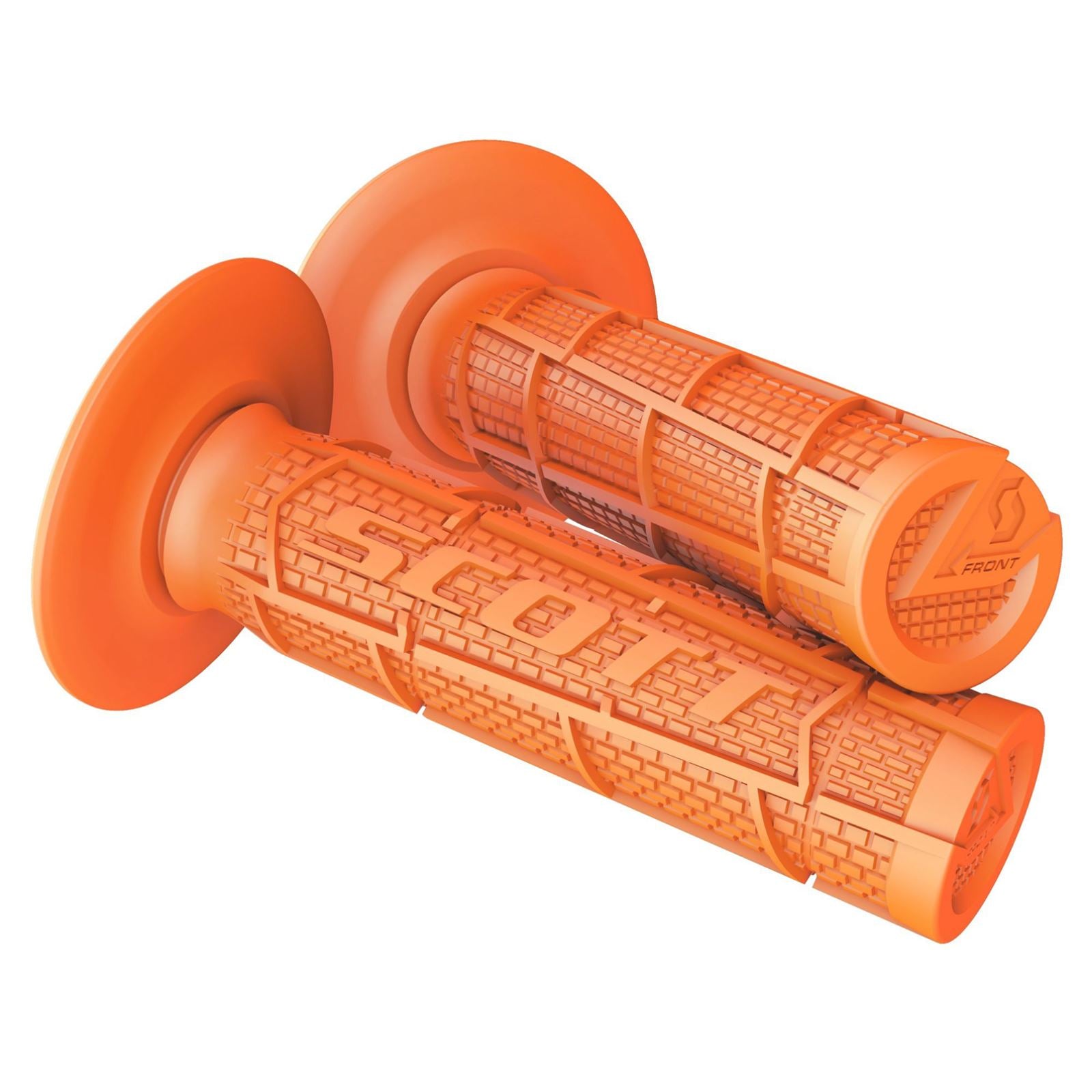 Scott Radial Full Waffle Grips Orange 7/8" 233925-0036_1142181