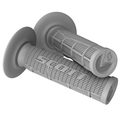 Scott Radial Half Waffle Grips Gray 7/8" 233927-0011_1142183