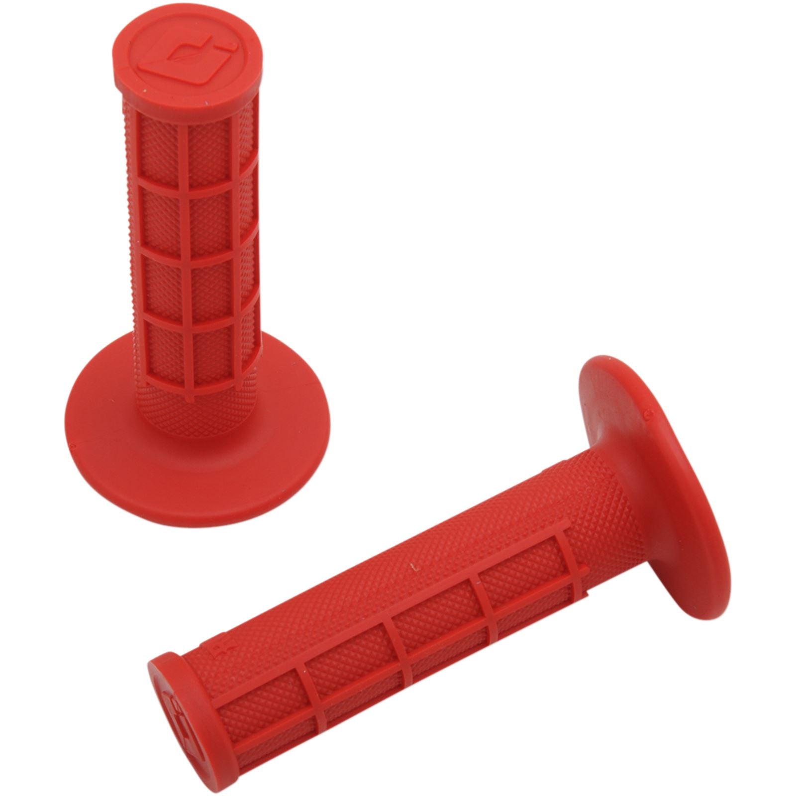 ODI Ruffian Half Waffle Grips Red [MPN: H01RFR]_450665