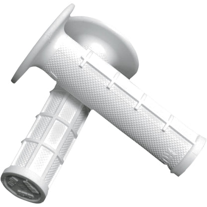 ODI ProEdition Half Waffle Grips White [MPN: H01RFSW]_450714