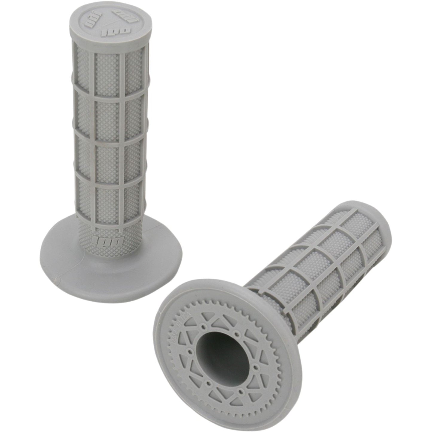 ODI Ruffian Full Waffle Grips Gray [MPN: H02RFG]_450667