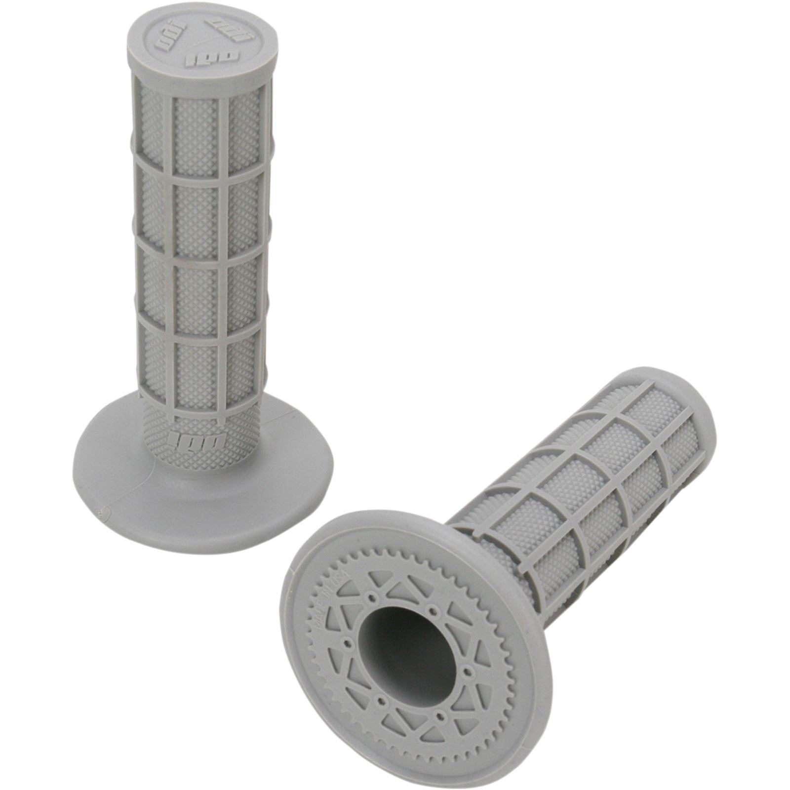 ODI Ruffian Full Waffle Grips Gray [MPN: H02RFG]_450667
