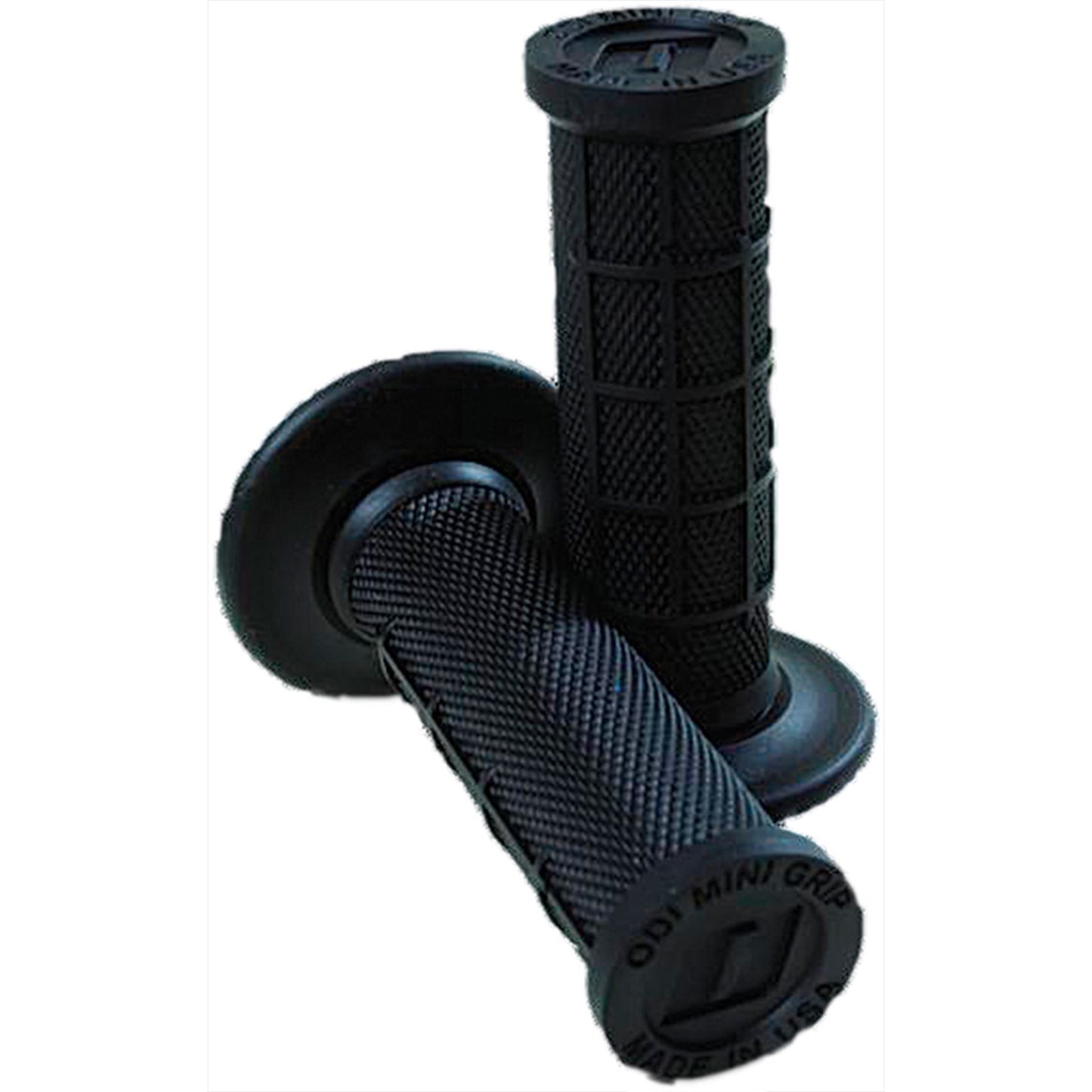 ODI Mini MX Half Waffle Grips Black [MPN: H01MMB]_301120