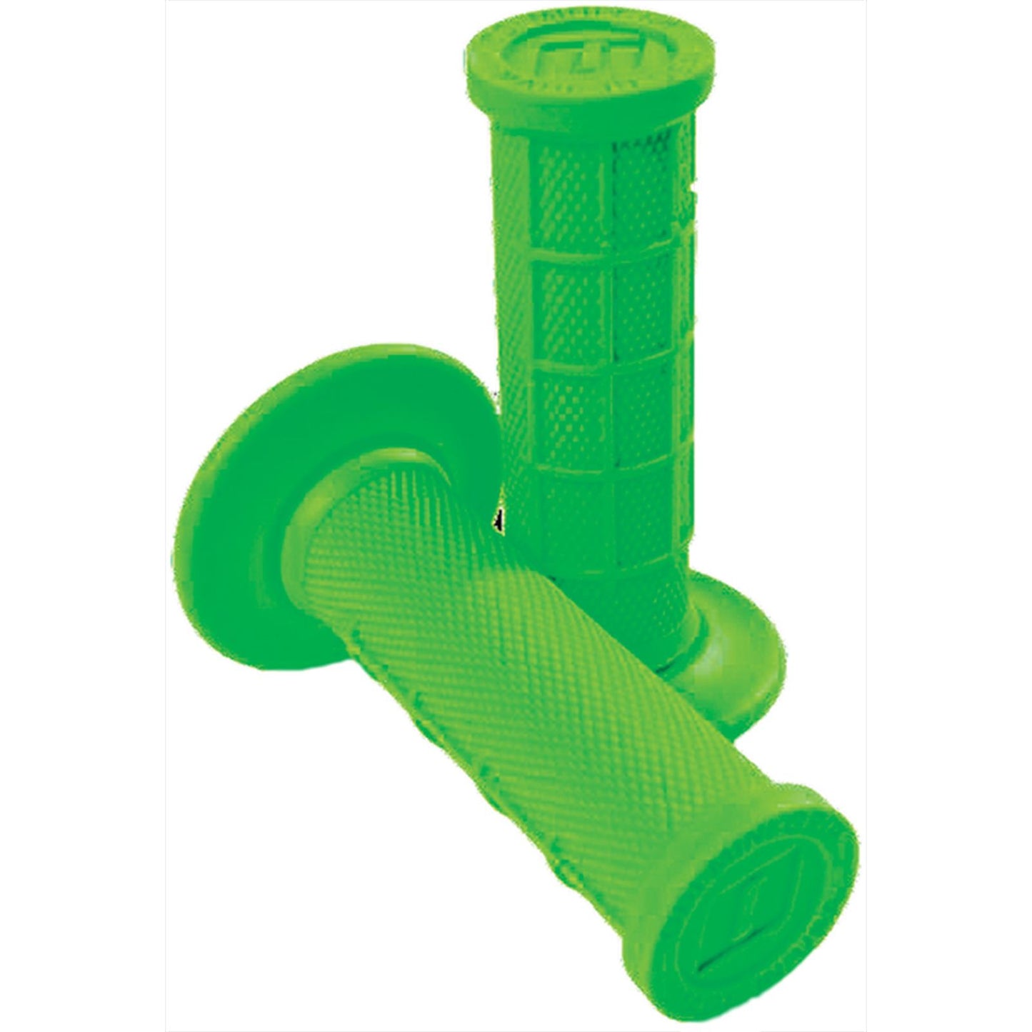 ODI Mini MX Half Waffle Grips Green [MPN: H01MMN]_301122