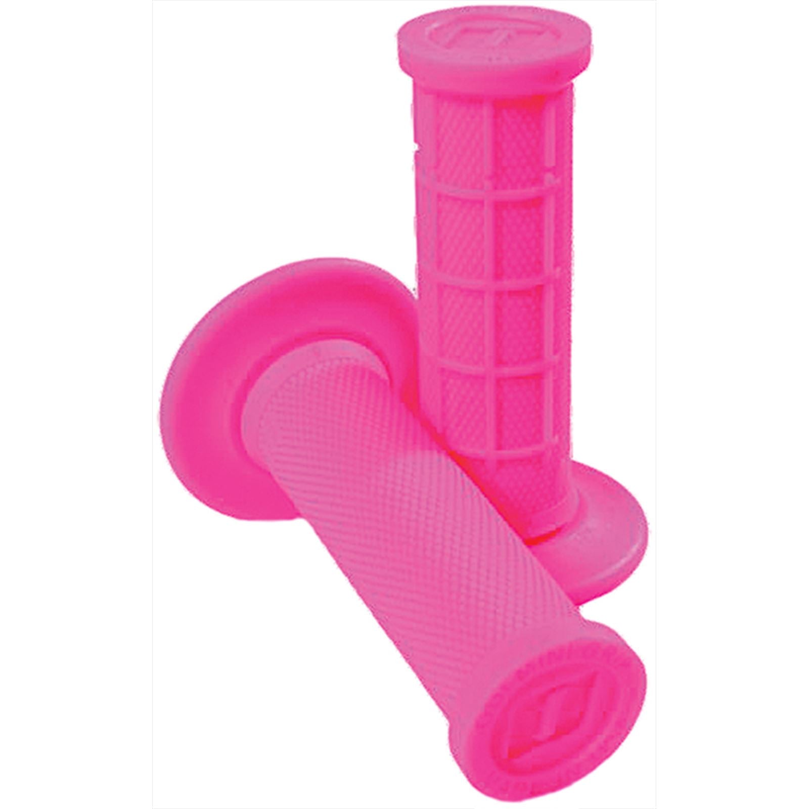 ODI Mini MX Half Waffle Grips Pink [MPN: H01MMP]_301123