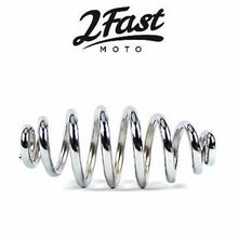 2FastMoto 5" Chrome Springs Solo Seat for Custom Bobber Cafe - 2/Pack 13-84907c_620501