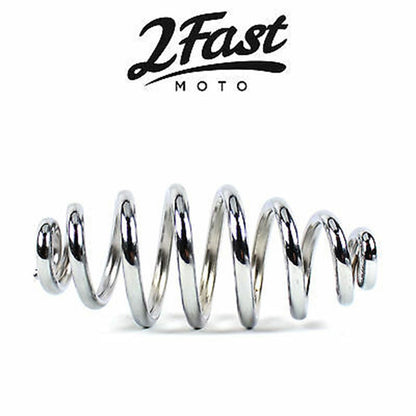 2FastMoto 5" Chrome Springs Solo Seat for Custom Bobber Cafe - 2/Pack 13-84907c_620503