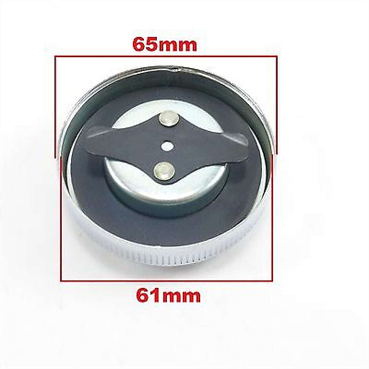 2FastMoto Gas Cap Left Side Non-Vented For Harley Tanks On Early Model 65-73 61103-65_650960