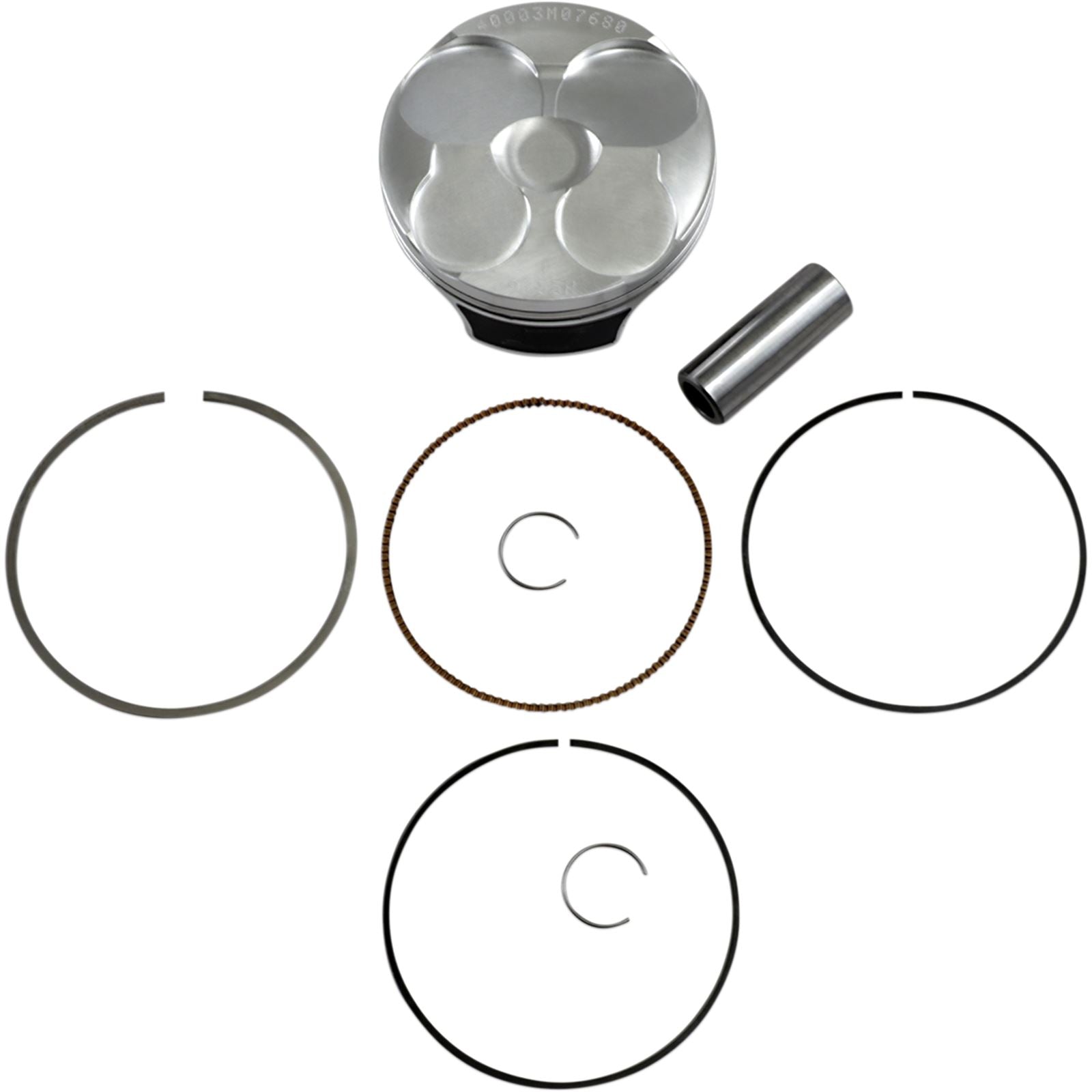 Wiseco - Powersports Piston M07680 CRF250R '10 High Comp 14.2:1 40004M07680_494953
