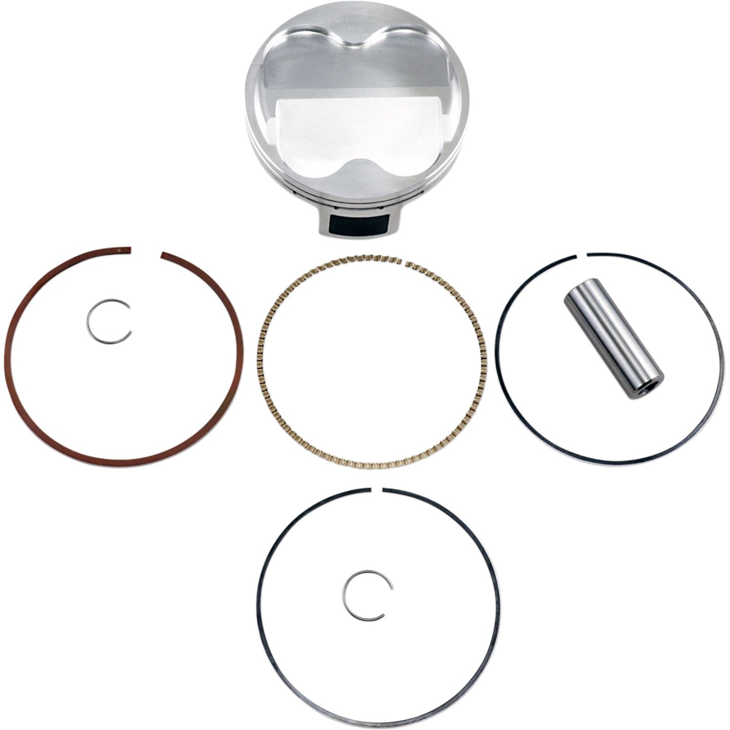 Wiseco - Powersports 13.5:1 High-Compression Piston Armorglide Skirt Coated 97mm 40121M09700_495010